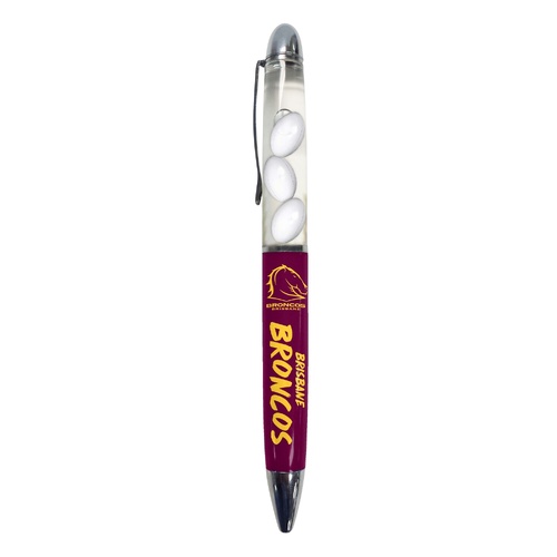 Brisbane Broncos Floating Footy Pen