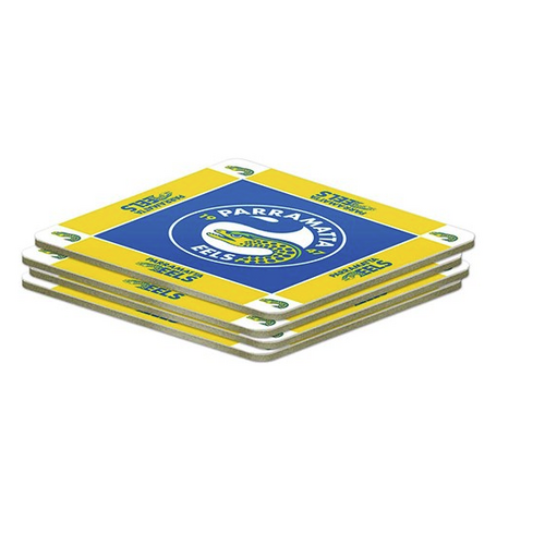 Parramatta Eels Official NRL 4 Pack of Coasters