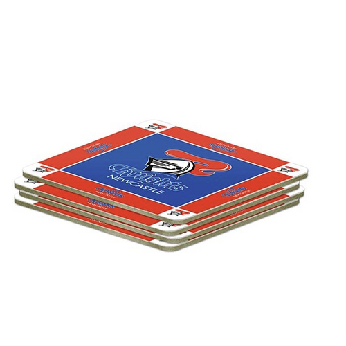 Newcastle Knights Official NRL 4 Pack of Coasters