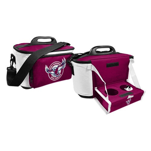 Manly Warringah Sea Eagles Eagl Cooler Bag With Drinks Tray