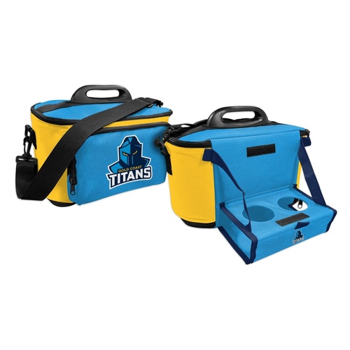 Gold Coast Titans NRL Cooler Bag With Tray