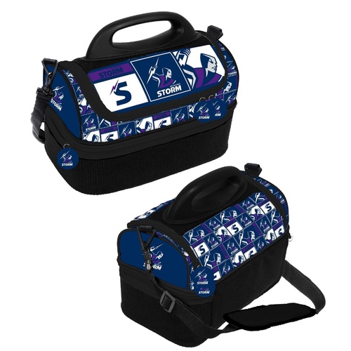 Melbourne Storm Print Dome Cooler Bag