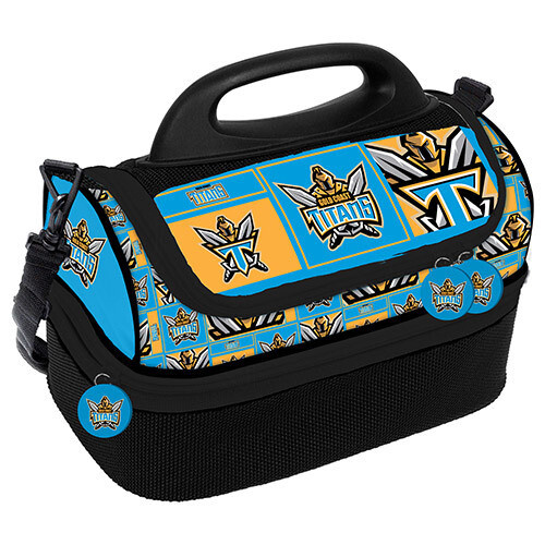 Gold Coast Titans Print Dome Cooler Bag