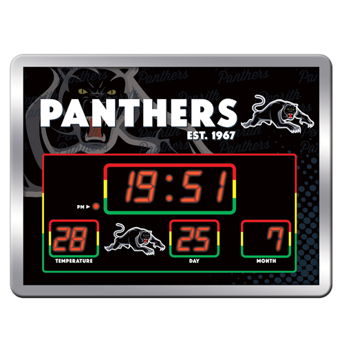 Penrith Panthers NRL LED Scoreboard Clock