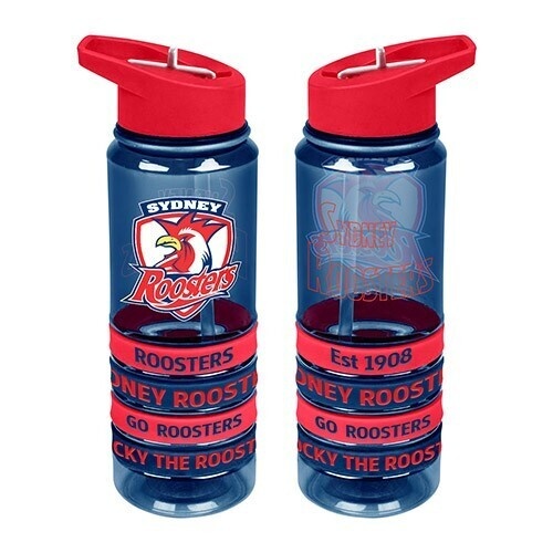 Sydney Roosters Tritan Drinks Bottle With Bands