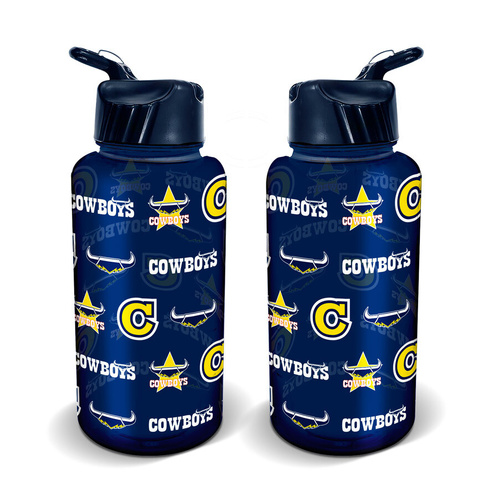 North Queensland Cowboys NRL Flip Drink Bottle