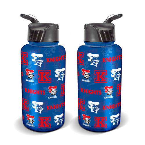 Newcastle Knights NRL Flip Drink Bottle