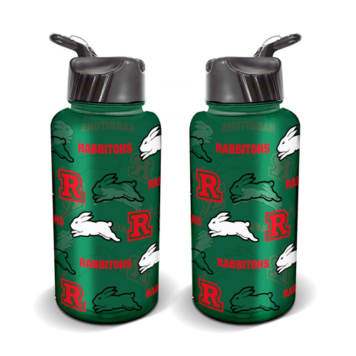 South Sydney Rabbitohs NRL Flip Drink Bottle