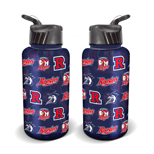 Sydney Roosters NRL Flip Drink Bottle