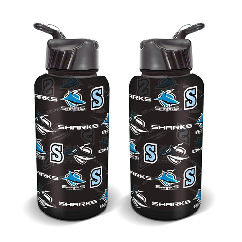 Cronulla-Sutherland Sharks NRL Flip Drink Bottle
