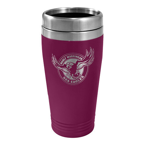Manly Sea Eagles S/Steel Travel Mug