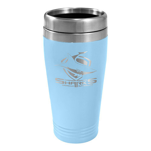 Cronulla Sharks Stainless Steel Travel Mug