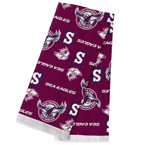 Manly Warringah Sea Eagles NRL Tea Towel