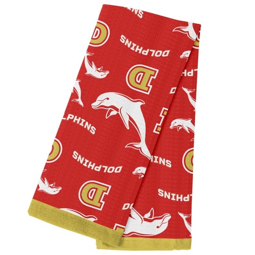Dolphins NRL Tea Towel