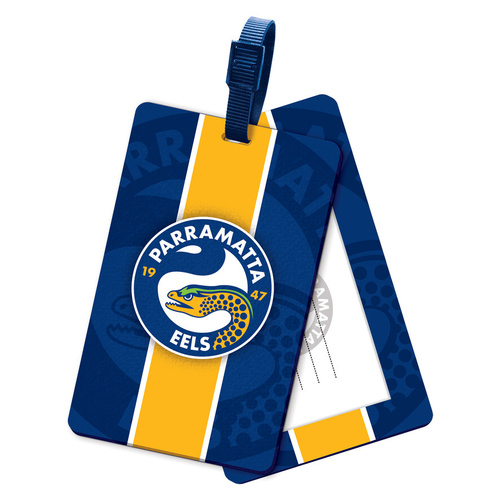 Parramatta Eels Kids Rubber Bag Tag
