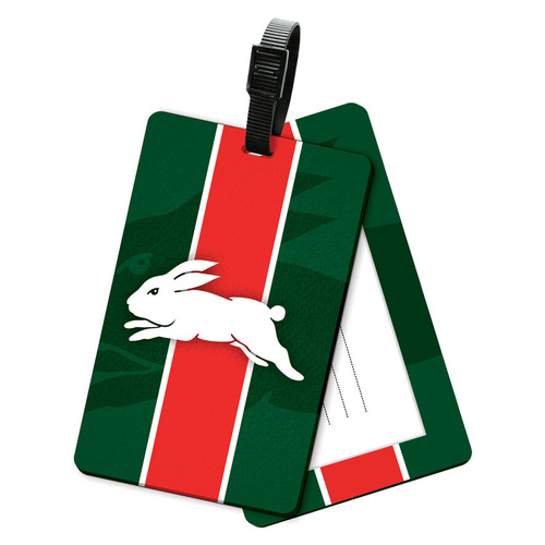 South Sydney Rabbitohs Kids Rubber Bag Tag