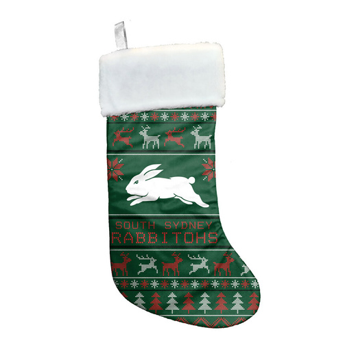 South Sydney Rabbitohs Christmas Stocking