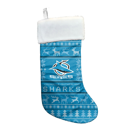 Cronulla-Sutherland Sharks Christmas Stocking