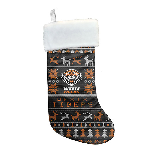 Wests Tigers Christmas Stocking