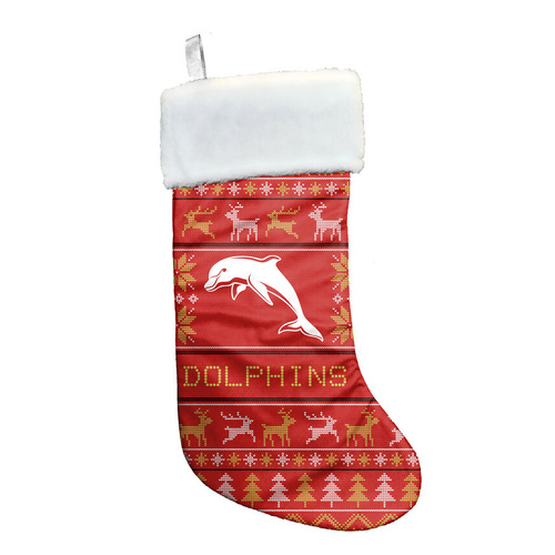Dolphins Christmas Stocking