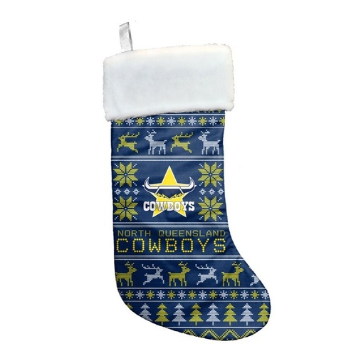 North Queensland Cowboys Jumbo Christmas Stocking