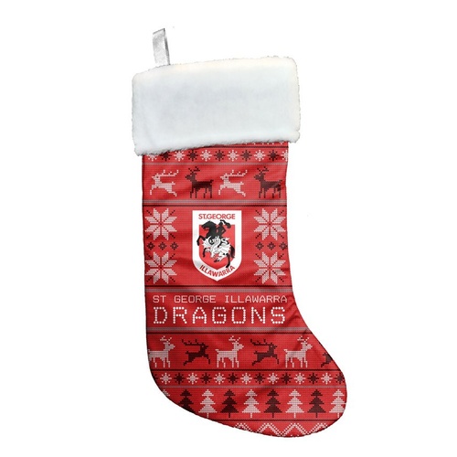 St George Illawarra Dragons Jumbo Christmas Stocking