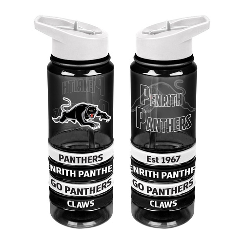 Penrith Panthers Tritan Drinks Bottle With 4 Bands