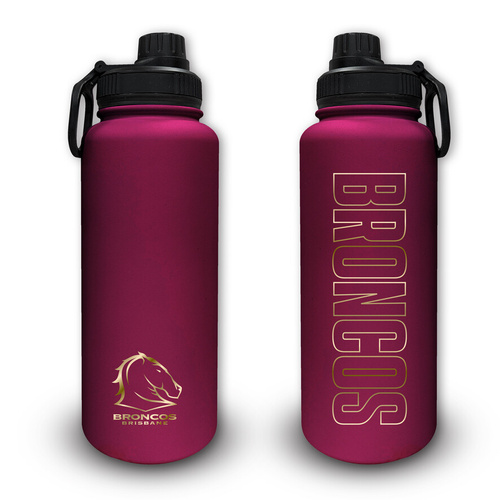 Brisbane Broncos Insulated Water Bottle