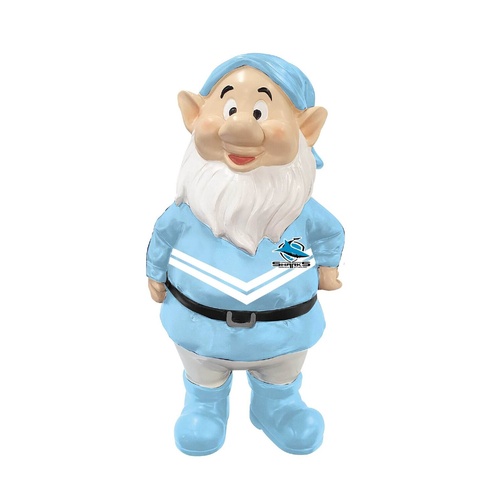 Cronulla-Sutherland Sharks NRL Mini Garden Gnome