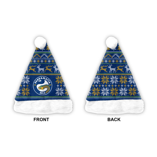 Parramatta Eels Christmas Santa Hat