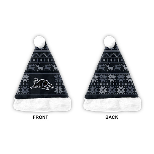 Penrith Panthers Christmas Santa Hat