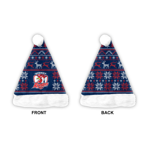 Sydney Roosters Christmas Santa Hat