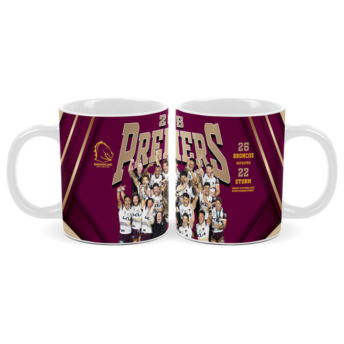 Brisbane Broncos 2025 Premiers Photo Coffee Mug