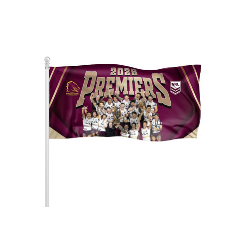 Brisbane Broncos Premiers Pole Flag
