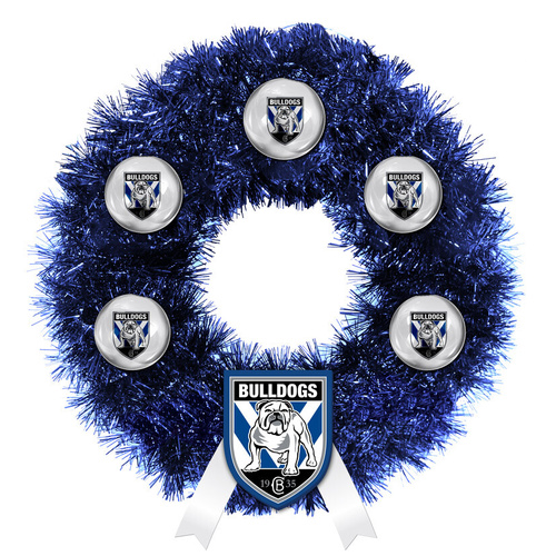 Canterbury-Bankstown Bulldogs Christmas Wreath