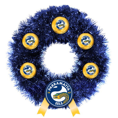 Parramatta Eels Christmas Wreath
