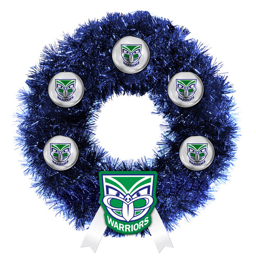 New Zealand Warriors Christmas Wreath