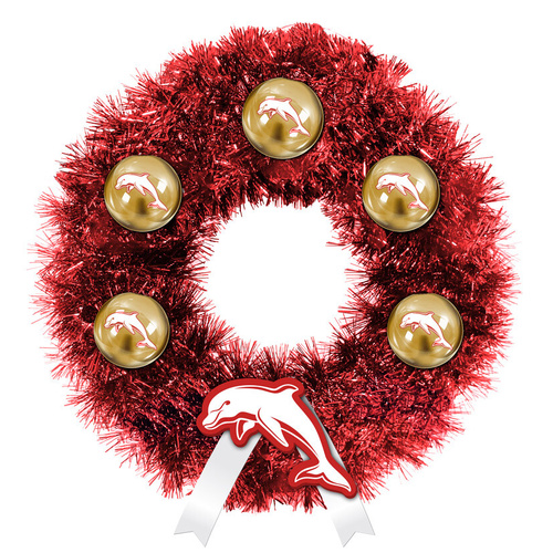 Dolphins Christmas Wreath