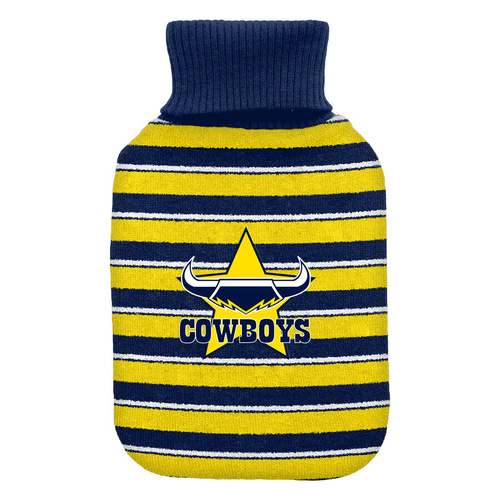 North Queensland Cowboys NRL Hot Water Bottle & Cover