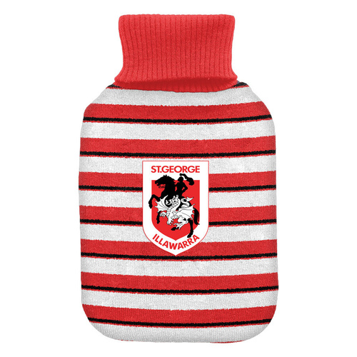 St George Illawarra Dragons NRL Hot Water Bottle & Cover