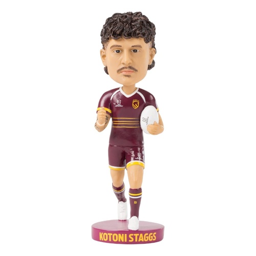 Brisbane Broncos Kotoni Staggs Bobblehead