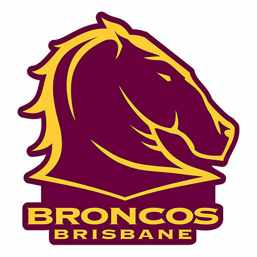 Brisbane Broncos Logo Sticker
