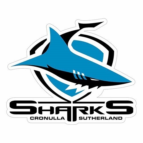 Cronulla-Sutherland Sharks NRL Logo Sticker
