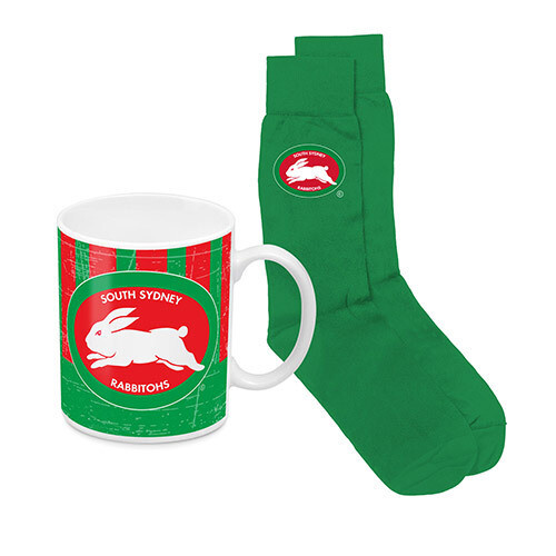 Rabbitohs Heritage Mug And Sock Pack