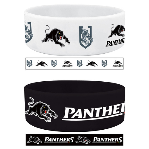 Penrith Panthers Set of 2 Wrist Bands