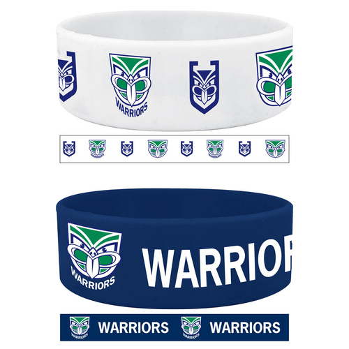 New Zealand Warriors Set of 2 Wrist Bands