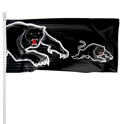 Penrith Panthers Pole Flag : 90 cm x 180 cm