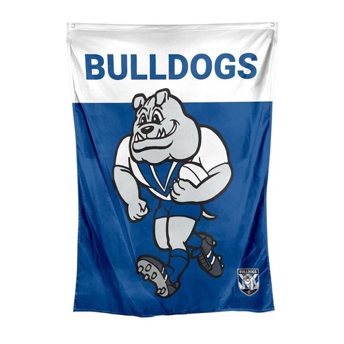 Canterbury-Bankstown Bulldogs Mascot Wall Flag