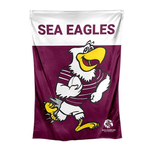 Manly Warringah Sea Eagles Mascot Wall Flag