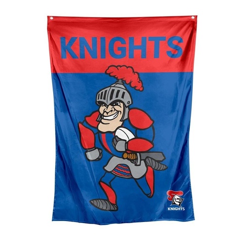 Newcastle Knights Mascot Wall Flag